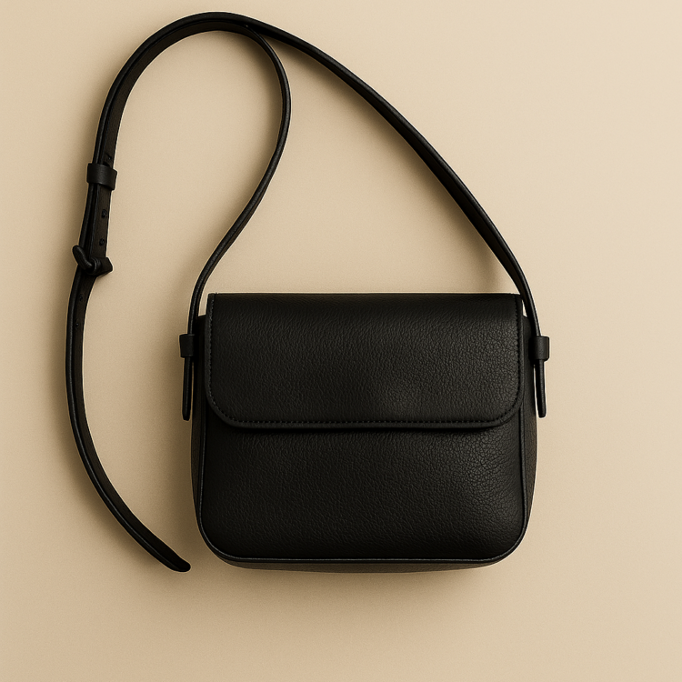 Minimalist Leather Crossbody Bag