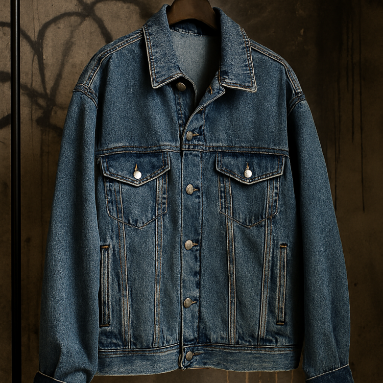 Unisex Oversized Denim Jacket